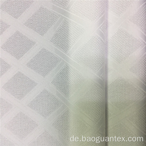 Jacquard 100% Polyester -Mesh -Stoff für Vorhang